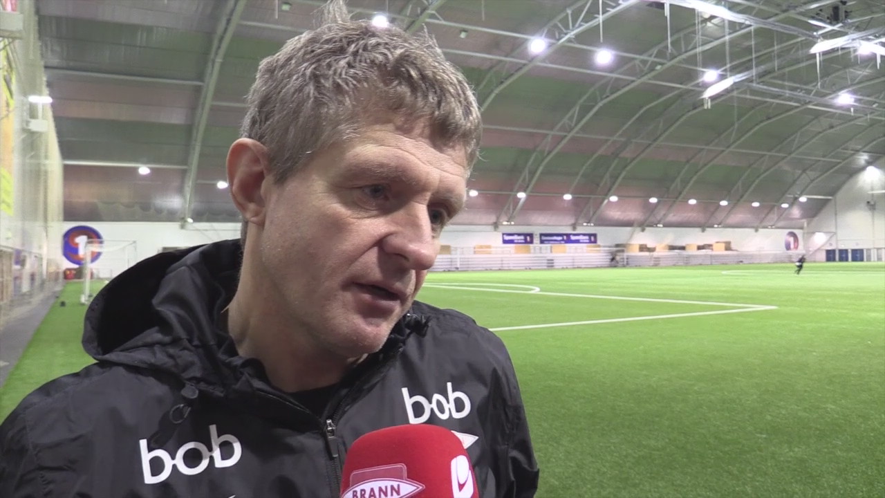 Lars Arne Nilsen var positiv etter årets første treningskamp
